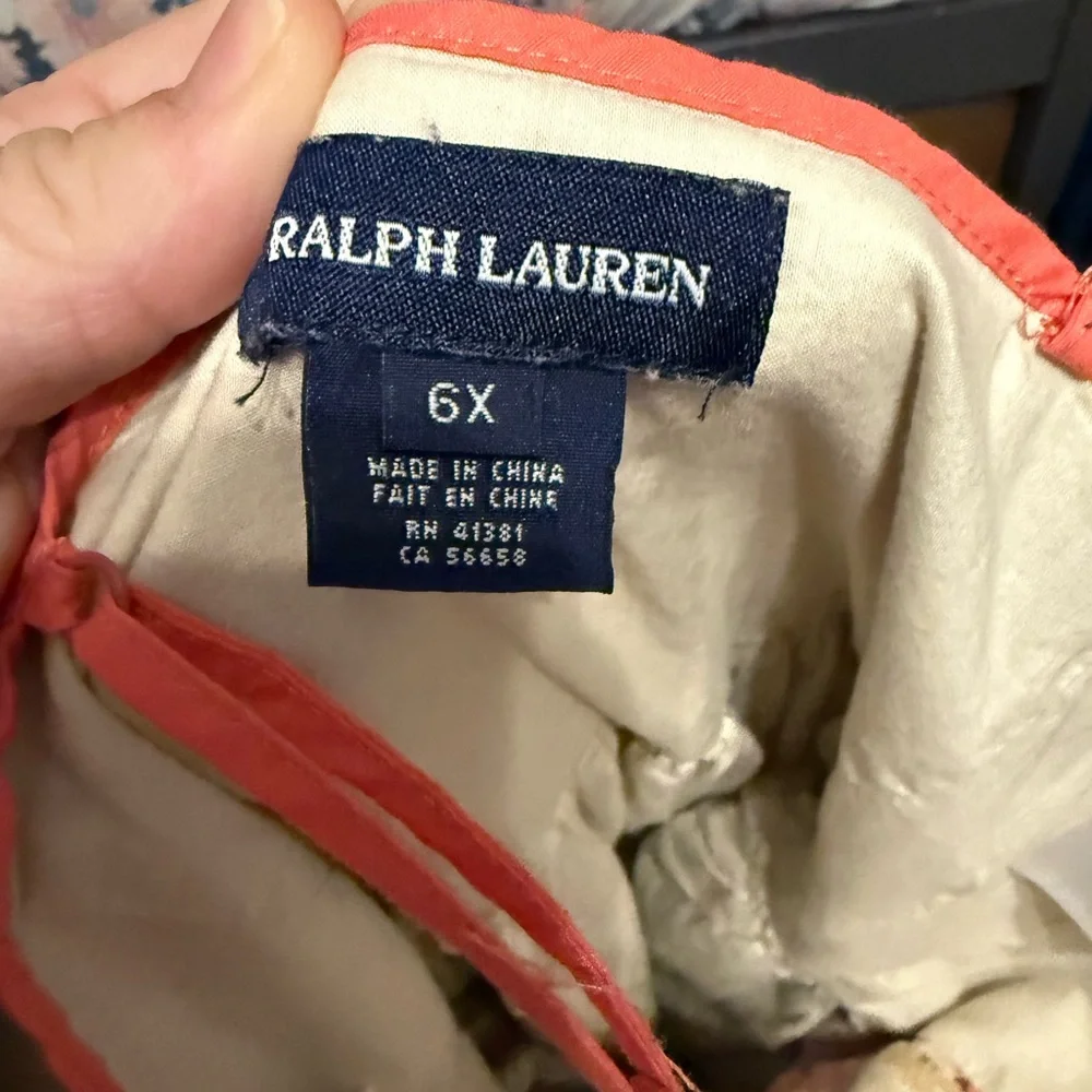 Ralph Lauren Girls Floral Dress